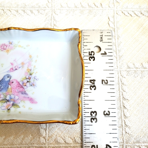 L'Imoges of France porcelain trinket dish. - Picture 2 of 4